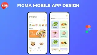 Designing a mobile App in Figma - ui design
