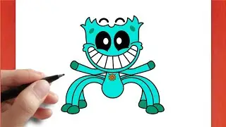 HOW TO DRAW  SNIDEY SPIDEY POPPY PLAYTIME