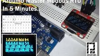 Arduino Master Modbus In 5 Minutes ....  : PDAControl