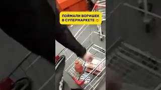 Работники супермаркета поймали двух воришек 🙀