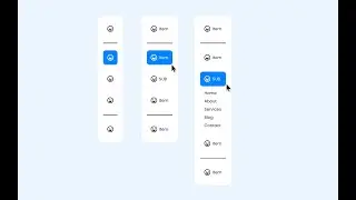 Sidebar Navigation - Reveal Titles on Hover with DiviMenus