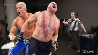 Cody Rhodes Brutal Attack Brock Lesnar After WWE Raw 2023 Highlights