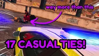 17 CASUALTIES IN GTA RP!! | Mass Incident