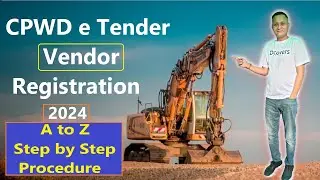 CPWD e Tender Vendor Registration Step by Step Procedure | #dsc_guru2023 #cpwd
