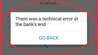 How To Fix There was a technical error at the bank's  end Problem Solve in Flipkart