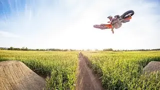 Ryan Dungey returns to his roots on secret cornfield track. | Homegrown 4k