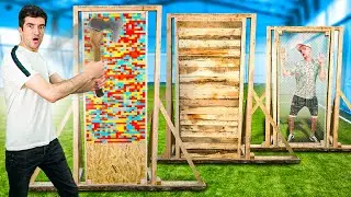 CARE UȘA ESTE MAI REZISTENTA: DIN LEGO, ELASTICE, LEMN… ?!!