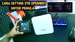 Tutorial dasar Cara menggunakan STB openwrt dari kereaktif channel Pemula sampai konek