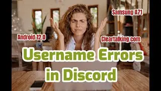 What are common Discord Username Errors? 