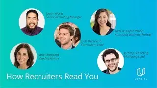 Udacity Alumni Network Presents: How Recruiters Read You