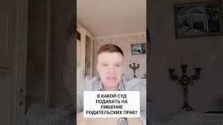 В КАКОЙ СУД ПОДАВАТЬ НА ЛИШЕНИЕ РОДИТЕЛЬСКИХ ПРАВ? 8-912-287-91-39 СЕМЕЙНЫЙ ЮРИСТ ЧЕПЕЛЕВ ДМИТРИЙ