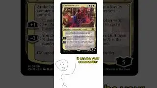 THIS CARD CHANGED THE RULES OF COMMANDER.... 