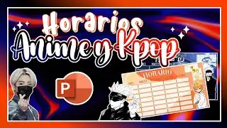 HORARIOS DIGITALES ESTILO ANIME Y KPOP 🥢✨