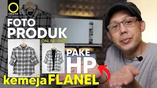 cara foto produk baju dengan hp - KEMEJA FLANEL - foto produk online shop