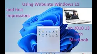 Using Wubuntu 11 Windows and first impressions