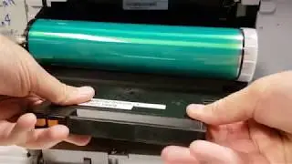 Replace Drum, Toners & Waste Toner Bottle on Samsung c460 360 3300 363 364 365 & more