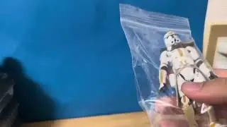 Star Wars action figure mail call 327 th Clone trooper