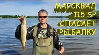 🔥 ЩУКА в ИЮНЕ на воблер Jackall Mag Squad 115. Рыбалка на Исаковском водохранилище 🔥