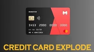 Credit card explode animation using css animation effects | cool css effects | css hover effects