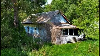 ЗАБРОШЕННАЯ ДЕРЕВНЯ В ЛЕСУ. В ШОКЕ ОТ УВИДЕННОГО! Они жили в красивейшем месте! Пензенская область.