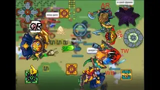CR vs SR, TW, AR, SH, WB, WINXS | Dynast.io
