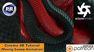 MOVING SWEEP ANIMATION (Cinema 4D Tutorial)