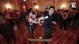 Roland Stettler & Joanne Lin - social dancing @ Vienna Salsa Congress 2019