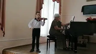 Давыдов Глеб О. Ридинг Концерт h moll 2ч. 28.04.2024 г.