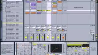 Ableton Tutorial: Applying Beat Repeat to Chord progression.