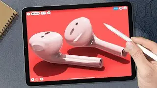 Modeling AirPods Housing on the iPad | Shapr3D