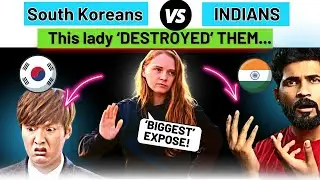 Finally South Korea properly EXPOSED on YOUTUBE by KAROLINA GOSWAMI [Can Indians Question You? E-34]