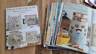 347. Обзор книги Lilli Violette "Gross Stitch my Home" и  её же схемы из Creation Point de Croix