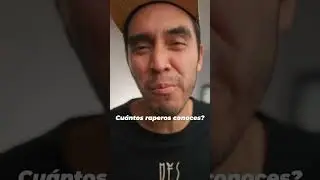 Si eres Rapero debes conocer a todos.