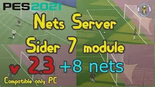 Nets Server v2.3 · PES 2021 (and 2020) side module for PC