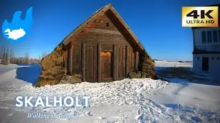 Iceland Walking Tour - Skálholt [4K]