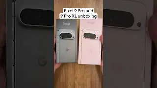 Unboxing the new #Pixel9 Pro and Pixel 9 Pro XL #MadebyGoogle #ASMR