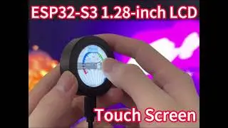 ESP32-S3 1.28inch Round LCD Display TouchScreen Accelerometer And Gyroscope Sensor With Case