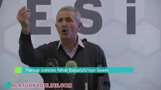 Hislerimize Tercüman olan Pancar üreticisi Nihat Babaözlü'nün isyanı