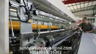 Línea de producción automática de máquinas para fabricar papel higiénico y toallas de cocina.