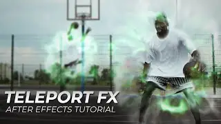 How to create a teleport effect in After Effects