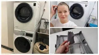 ЧЕСТНЫЙ ОТЗЫВ СТИРАЛЬНАЯ МАШИНКА SAMSUNG И ОТДЕЛЬНАЯ СУШИЛКА!
