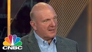 Steve Ballmer: US Data Shows Kids Trapped In Poverty | Squawk Box | CNBC