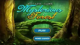 Escape Game Mysterious Forest WalkThrough - FirstEscapeGames