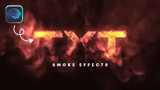 Smoke Effects Intro In Alight Motion || Alight Motion Intro Template