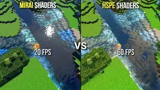 HSPE SHADER x MIRAI SHADER MCPE 1.21 RENDERDRAGON