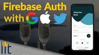 Google, Apple, Twitter Authentication with Lit Firebase Auth Package