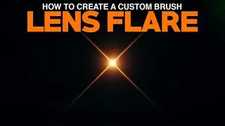 How to Create Lens Flare Brush | lens flare | Photoshop 2021 | 