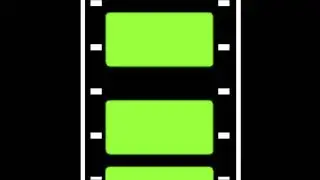 Cinema film green screen