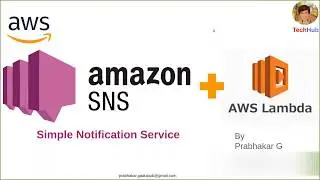 AWS SNS + Lambda function integration | Setup + Demo