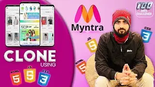 Creating Myntra Clone using HTML, CSS & JavaScript || Full Stack Web Development 2024